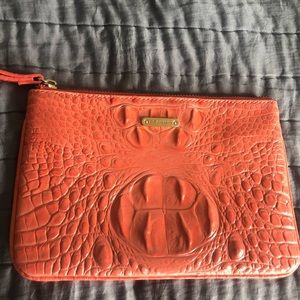 Brahmin Embossed Croc Wristlet